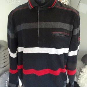 CLAUDIO CAMPIONE LONG SLEEVED POLO SHIRT